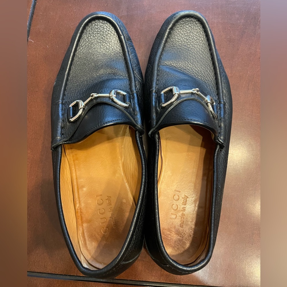 Black Gucci Loafers